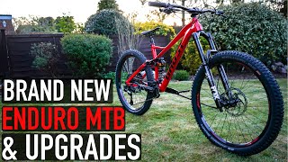MY NEW ENDURO MTB & UPGRADES!!
