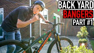 MTB HOME CHALLENGES// backyard bangers pt.1