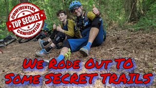 We Rode Out to some *SECRET TRAILS*