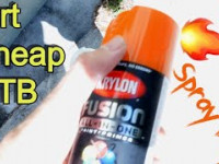 How To Spray Paint A Bike: Dirt Cheap Mountain...