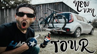 My NEW MTB Van | VAN TOUR | MTB Van Life |...