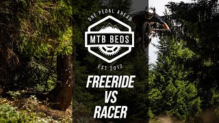 Freerider vs Racer in Les Gets