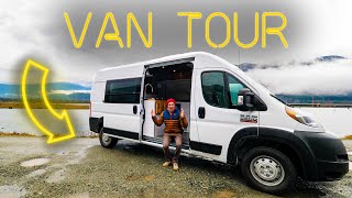Full-Time YouTuber's Pro-Built Custom Van For...