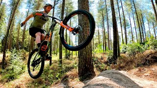 HOW TO JUMP A MOUNTAIN BIKE, BASIC AND...