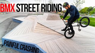 BMX STREET RIDING IN STOCKHOLM CITY! *Most...