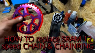 How To Replace Chain & Chainring on SRAM...