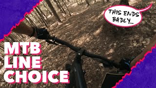 MTB Decisonmaking — Choosing Lines on Lanzo...