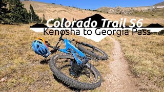Mountain Biking Kenosha to Georgia Pass :||:...
