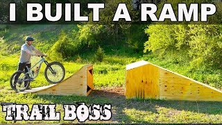 BUILDING A WOODEN GAP JUMP FOR BIKES | EPISODE 1