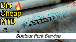 Suntour XCT Fork Service: Dirt Cheap Mountain...