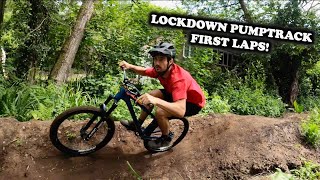 Finally Riding the New Pumptrack!