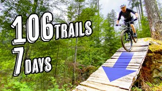 I Rode Every Blue Mountain Bike Trail in a Week...
