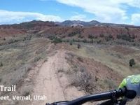 Utah MTB Trails Jazz, Red Fleet, Vernal, Utah