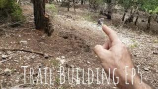 Trail Building Series EP5 Bench Cutting