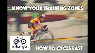 How to Cycle Fast - Figure Out Training Zones...