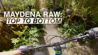 Maydena Raw: Non stop top to bottom run. Gotta...