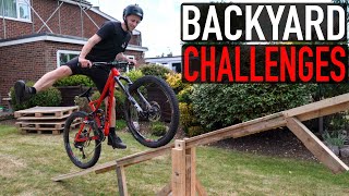 BACKYARD MTB CHALLENGES WITH KARA!