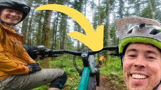 FINALLY- not a solo vid!  Hardtailin' with...