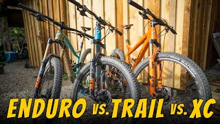 Riding the same trail on three different...