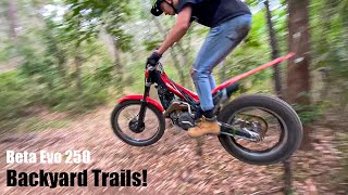We built a New Step up... // Backyard Trails Pt. 3