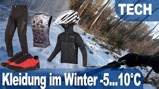 Was ich im Winter anziehe, zum MTB-Fahren!
