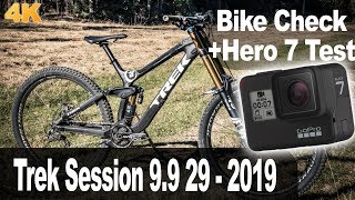 Bike Check Trek Session 9.9 29' 2019 mit Hero...