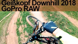 Geißkopf Downhill 2018 - GoPro RAW mit...
