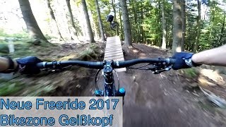 Bikezone Geißkopf Neue Freeride 2017 - GoPro...