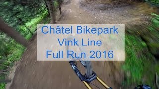 Chatel Bikepark Vink Line 2016 Full Run GoPro...
