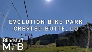 Mountain Biking Evolution Bike Park in Crested...