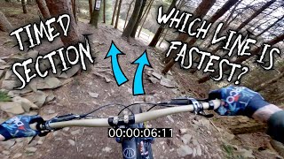 TIMED SECTIONING (WHICH LINE IS FASTEST?)