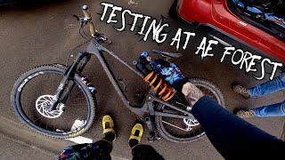 TESTING AT AE FOREST!!! (SUSPENSION TWEAKS AND...