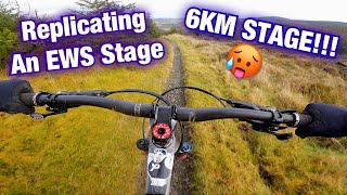 REPLICATING AN EWS RACE STAGE!!!  (OVER 6KM LONG)