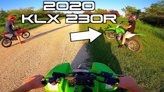 2020 KLX 230R Trail Riding With Mojave ATV,...