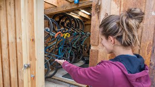 FULL TOUR OF OUR DREAM MOUNTAIN BIKE WORKSHOP!...