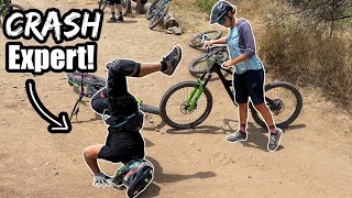 He Teaches Us How To Crash! (Santiago Oaks)