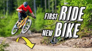 Bike Checkin' My New Scott Ransom AND A New Trail!