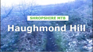 Haughmond Hill - Over handlebars on muddy blue...
