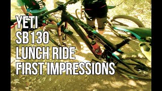 Yeti SB130 Lunch Ride pt1 : Modern Bike On Old...