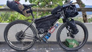 MY BIKEPACKING BIKE AND LUGGAGE SETUP