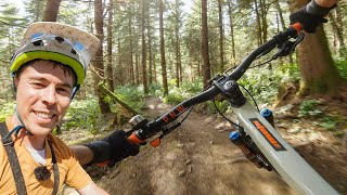 Just a casual trail rip.  But it’s on THE...