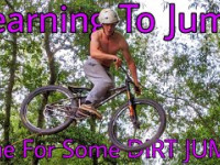 Learning To Jump TIME TO TRY DIRT JUMPS!!!