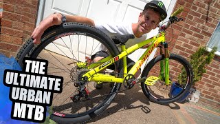 BUILDING MY NEW JUMP TRIAL HYBRID BIKE - THE...