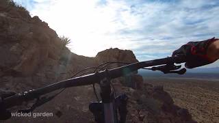 Wicked Garden - brand new MTB trail! Las Vegas