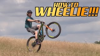 HOW TO WHEELIE --- I HOPE!