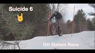 Suicide 6 Downhill Slalom Race