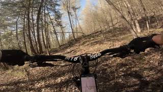 First ride at the Fairground Trails.