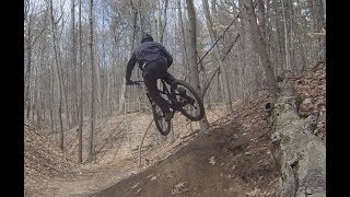Jump Pit and New Jump Line loop at Luther Forest