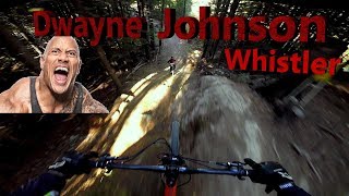 Dwayne Johnson Big Air Line, Whistler Bike Park