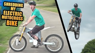 HUGE GAP JUMPS AND STAIR RIDES - SHREDDING MY...